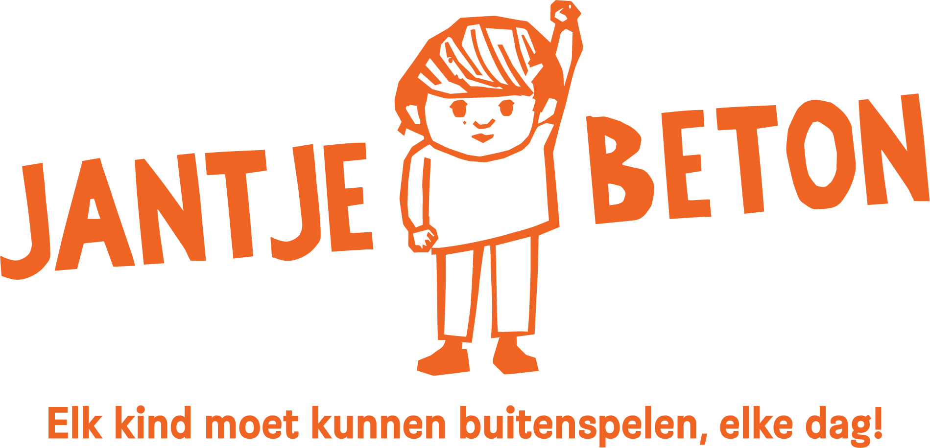 Aktie Jantje Beton (logo met tekst)